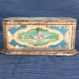 Vintage 1920’s Artstyle Decorative Tin